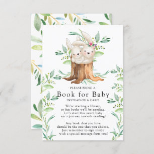 Mama & Baby Bunny Baby Showbook für Babykarte Begleitkarte