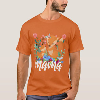 Mama Baby Mama Animal MotherS vinta T-Shirt