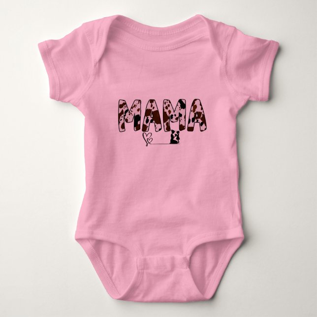 Mama Baby Strampler (Vorderseite)