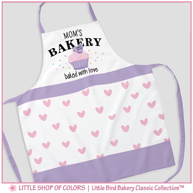 Mama Bäckerei rosa Muttertag Schürze (Von Creator hochgeladen)