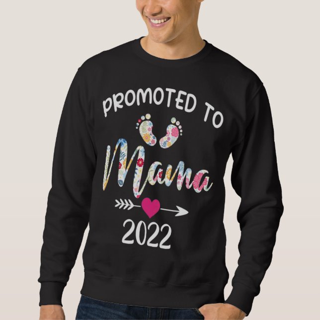 Mama bald Mama 2022 Sweatshirt (Vorderseite)