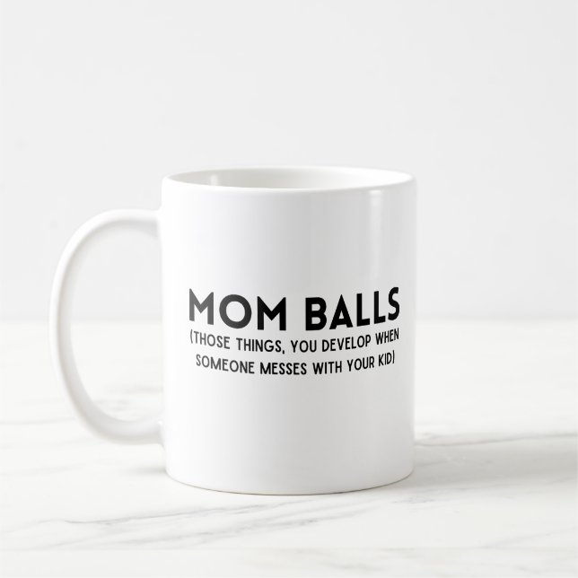 Mama Balls Kaffeetasse (Links)