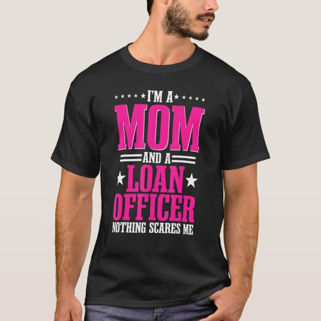 Mama Bank Teller Mortgagee Banker Moth T-Shirt (Vorderseite)