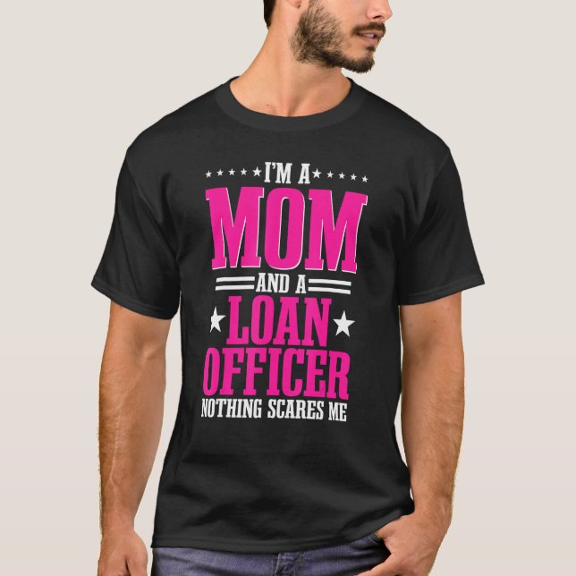 Mama Bank Teller Mortgagee Banker Moth T-Shirt (Vorderseite)