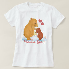 Mama Bär - Bärenbär Mama und Baby-T - Shirt
