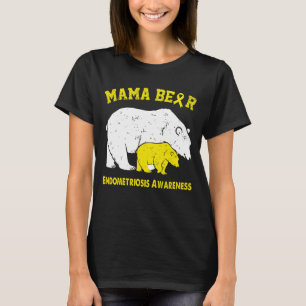 Mama Bär ENDOMETRIOSE-Bewusstsein T-Shirt
