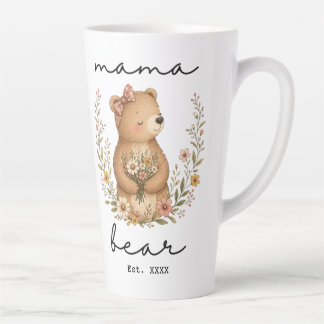 Mama Bär für Mama Muttertag Geburtstag Milchtasse