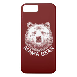 Mama-Bär, Handgezeichnete Illustration Case-Mate iPhone Hülle