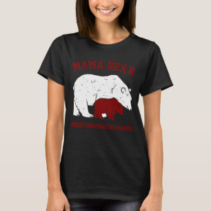 Mama Bär HEREDITÄRE HÄMOCRHOMATOSE Bewusstsein T-Shirt