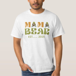 Mama-Bär herzliche Illustration T-Shirt