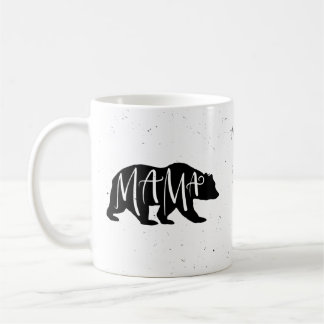 Mama-Bär| Moderne Grafische und Typografie Kaffee  Kaffeetasse
