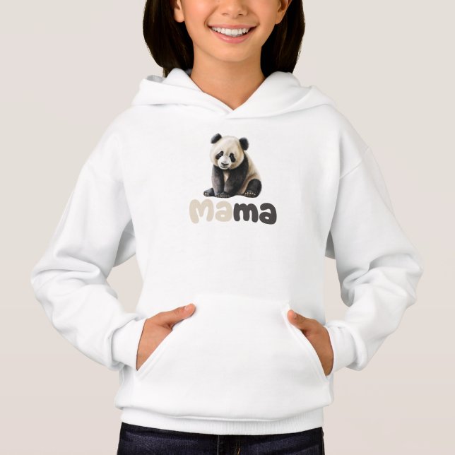 Mama Bär, Muttertag Hoodie (Vorderseite)