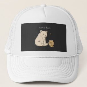 Mama Bär Süßer Bär & Honig Muttertagsgeschenk-Shir Truckerkappe