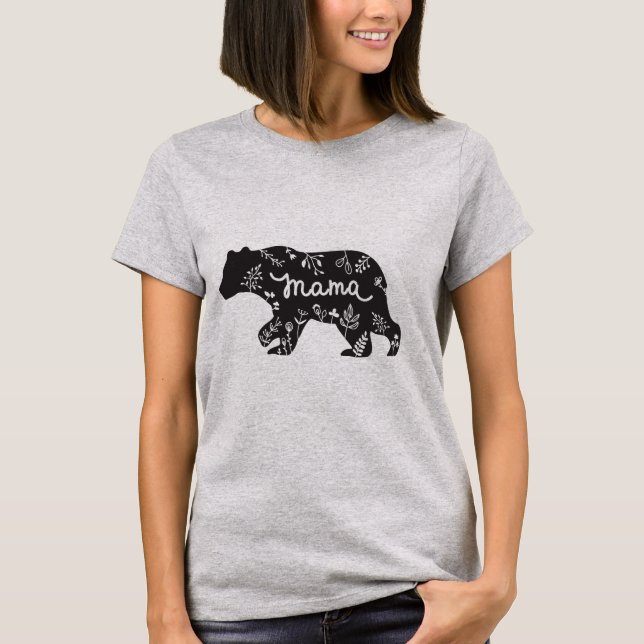 Mama Bär T-Shirt (Vorderseite)
