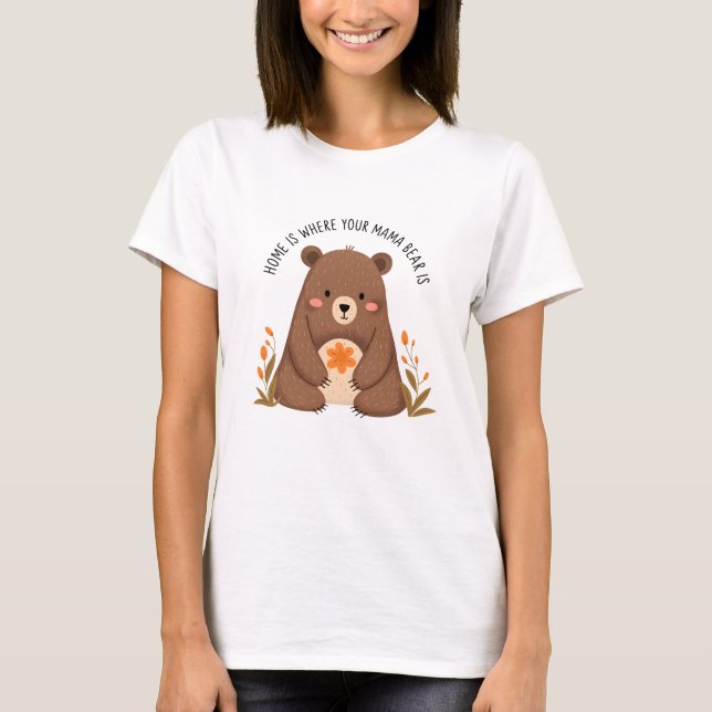 Mama Bär T-Shirt (Vorderseite)
