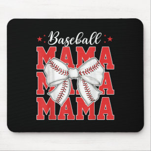 Mama Baseball Mama Coquett Mousepad