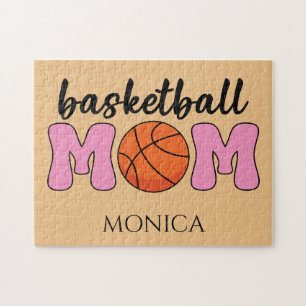 Mama Basketball Mütter Tag Persönlich Puzzle