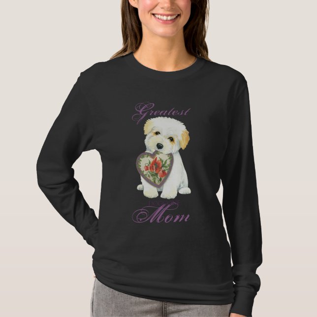 Mama Baumwollde Tulear Heart T-Shirt (Vorderseite)