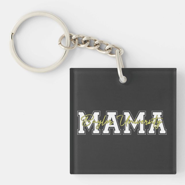 Mama Baylor Universität Schlüsselanhänger (Vorderseite)
