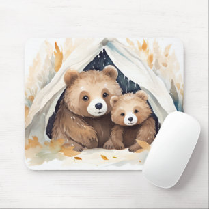 Mama Bear and Cub Mousepad