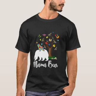 Mama Bear Autismus Sensibilisierung Liebe Unterstü T-Shirt