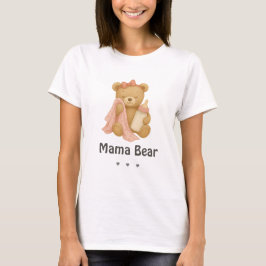 Mama Bear Baby Dusche T-Shirt