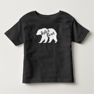 Mama Bear Baby Shower Woodland Lodge Kleinkind T-shirt