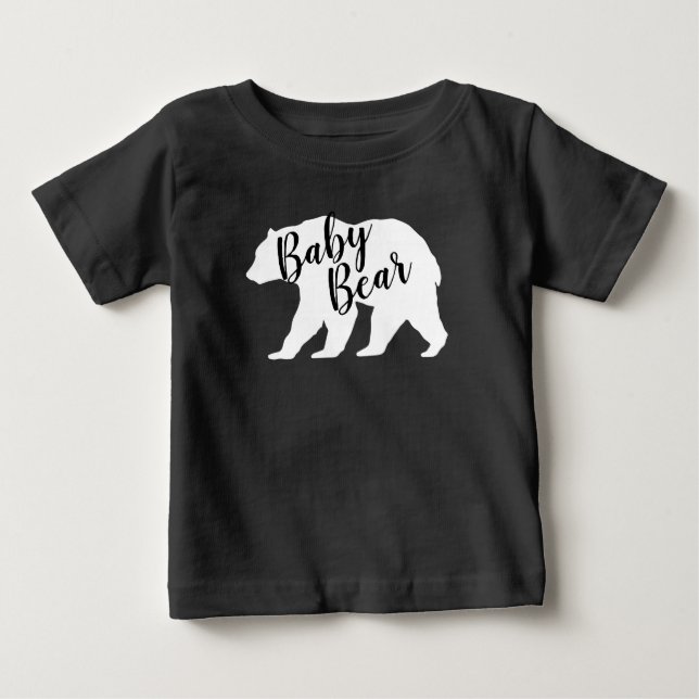 Mama Bear Baby Shower Woodland Lodge T-shirt (Vorderseite)