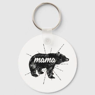 Mama Bear Birthday Mothers Day gift Schlüsselanhänger