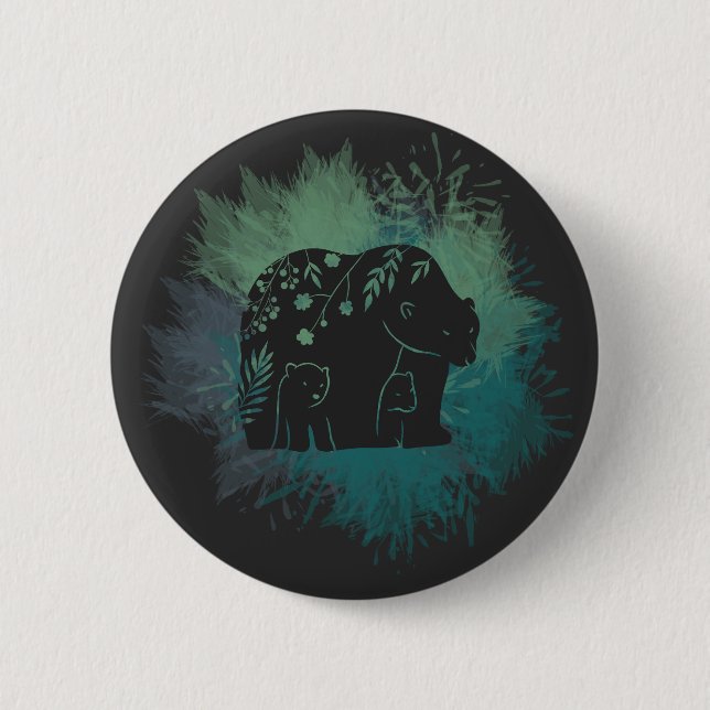 Mama Bear Button (Vorderseite)