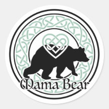Mama Bear Celtic Circle of Love and Strength