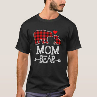 Mama Bear Christmas Weihnachten Weihnachten Pajama T-Shirt