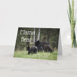Mama Bear Happy Mother Day Card Karte