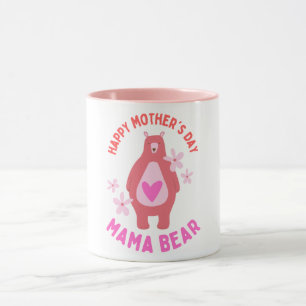 Mama Bear Hugging Cub Mütter Day Tasse