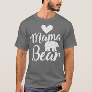 Mama Bear Liebe Familie Matching Mama Gi T-Shirt