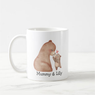 Mama Bear Liebe - Speziell Illustriert für Mama &  Kaffeetasse