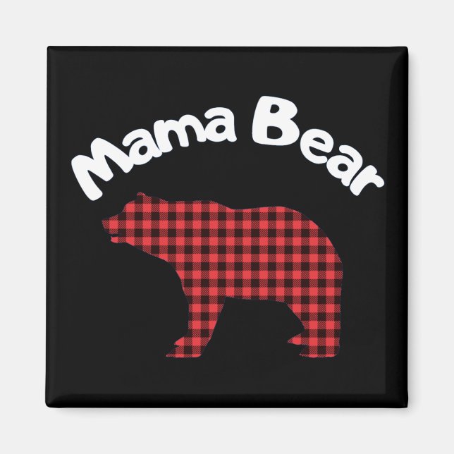 Mama Bear Magnet (Vorne)