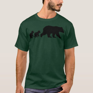 Mama Bear mit zwei Kubs T-Shirt