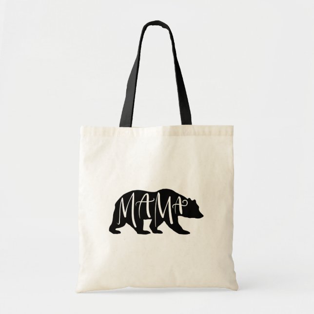 Mama Bear Moderne Grafik und Typografie | Tasche (Vorne)