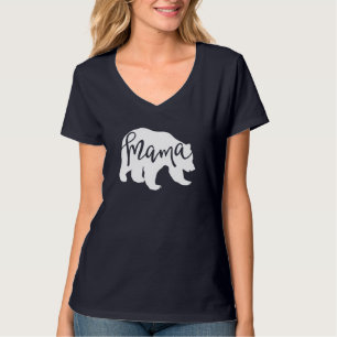 Mama Bear Momma Familie Matching Mutter Day Inspi T-Shirt