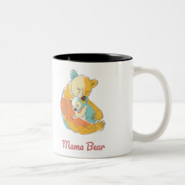Mama Bear Mothers Day Zweifarbige Tasse