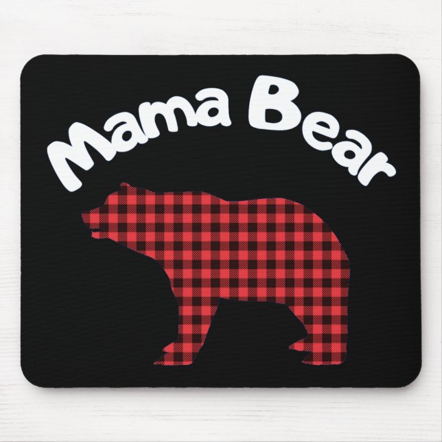 Mama Bear Mousepad (Vorne)