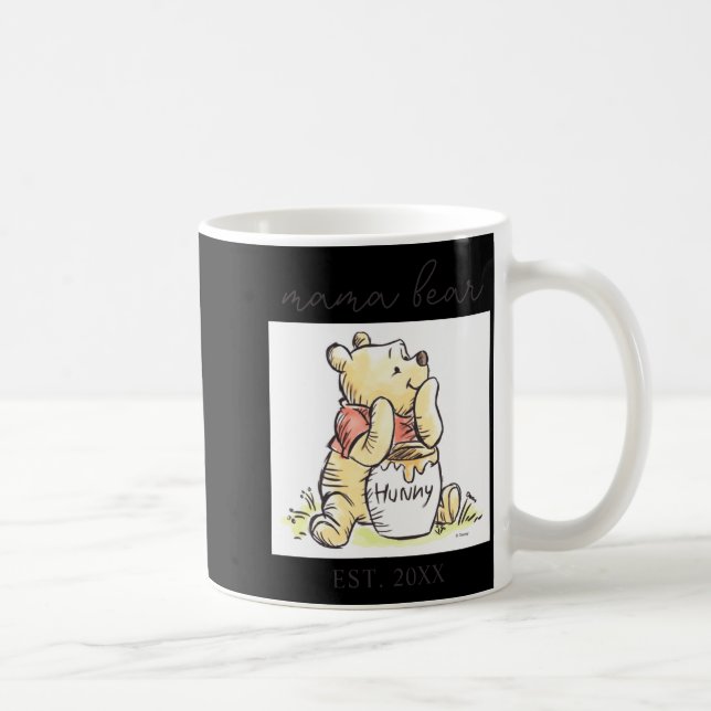 Mama Bear New Mom  Kaffeetasse (Rechts)