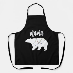 Mama Bear Polar Bärenkette Weihnachten Schürze