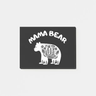 Mama Bear Post-it Klebezettel