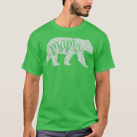 Mama Bear Shirt Graphic T-Shirt