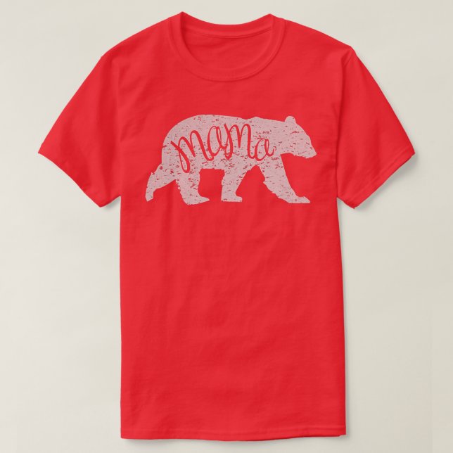 Mama Bear Shirt Graphic T-Shirt2068 (Design vorne)