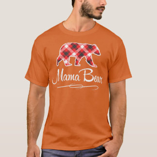 Mama Bear Shirt Graphic T-Shirt Matching Family