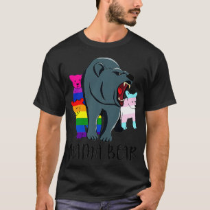 Mama Bear stolz Mama von LGBT Biseual Transgender T-Shirt