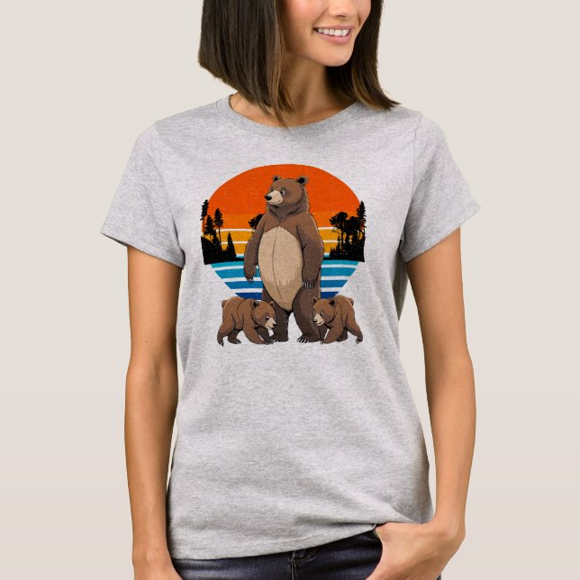 Mama Bear T-Shirt (Vorderseite)